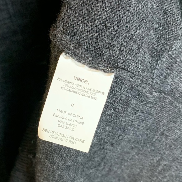 Vince | Cashmere & Merino Wool & V neck Cardigan - Picture 6 of 8